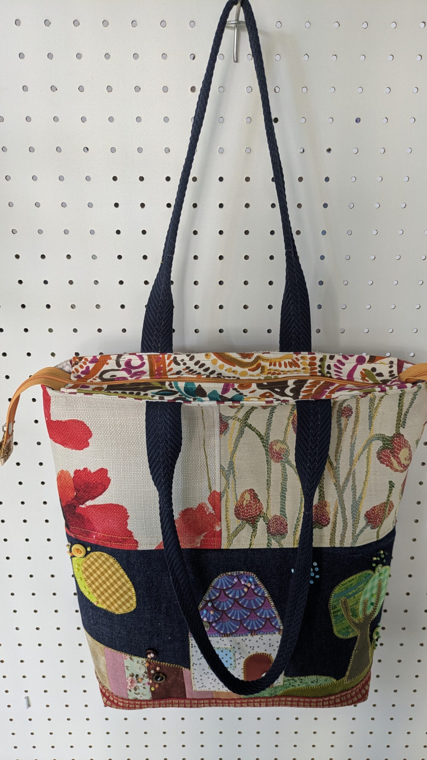 Bolso Artesanal Casitas