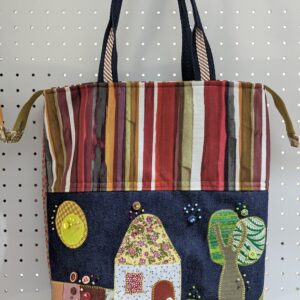 Bolso Artesanal Casitas