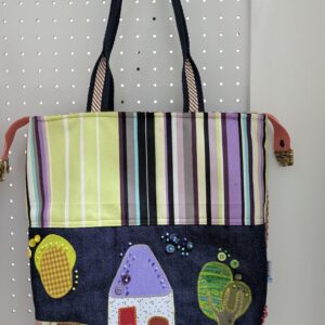 Bolso Artesanal Casitas