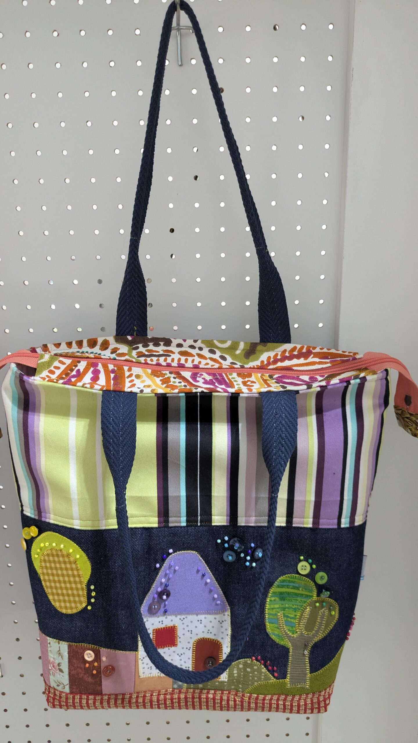 Bolso Artesanal Casitas - Imagen 3