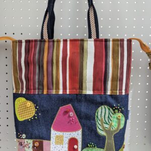 Bolso Artesanal Casitas